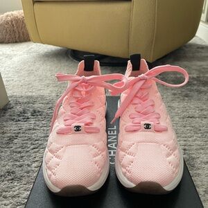 Chanel Light Pink Sneakers